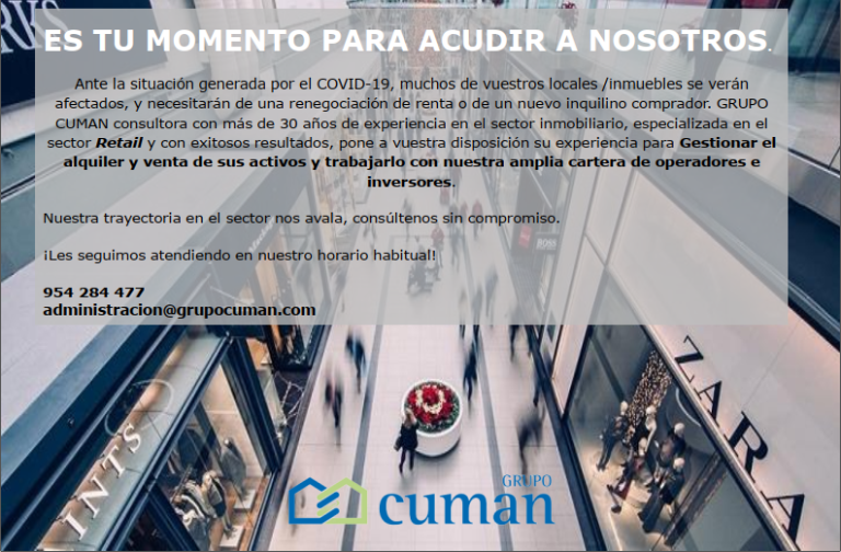 ES TU MOMENTO PARA ACUDIR A NOSOTROS